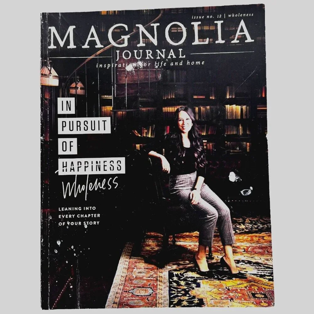 2019 The Magnolia Journal Magazine Summer Fall‎ Winter Back Issues 11 12 13